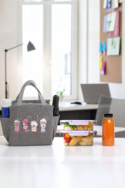 SürLaz Hot and Cold Food Carry Thermal Bag, Ideal for Office Camping Picnic Hospital School