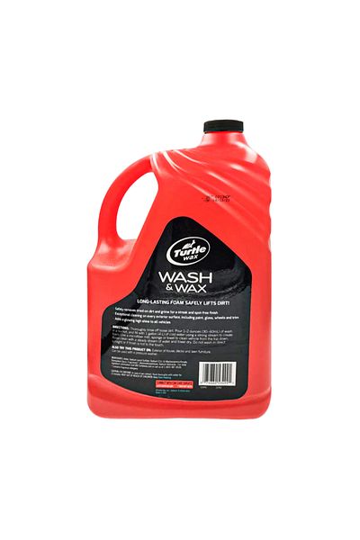 Turtle Wax TurtleWax Wash & Wax - Long-Lasting Foam, Streak-Free Finish, 128 Washes, Ideal for Car Care