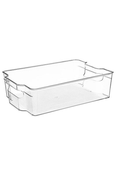 5FIVE PET Fridge Storage Box (6 L, 21 x 31.5 x 8.8 cm)