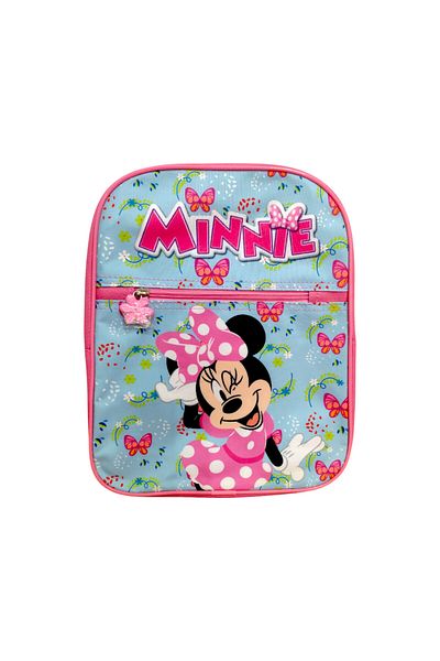 Minnie Mouse Backpack with one main compartment and pocket, 30x8x23 cm, multicolor, Minnie Mouse