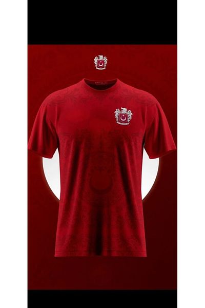 BARBITOS Custom National Team Turkey Ottoman Design Jersey-Red Hd19