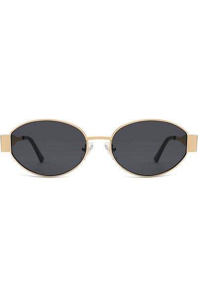 COOYA Retro Oval Sunglasses for Women Men Trendy Sun Glasses Classic Shades UV400 Protection