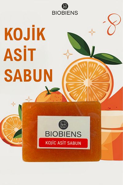 Biobiens Kojic Acid Soap Turmeric and Kojic Acid Effect Soap