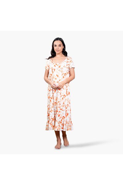 Aadaraya Floral Print Night Gown