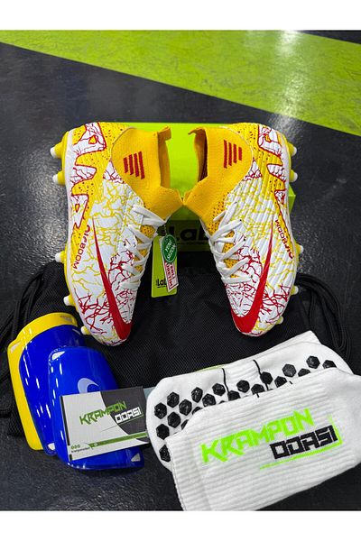 AİRBOOM Laliga Pro Football Boot Set+Shin Guard+Bag+Socks