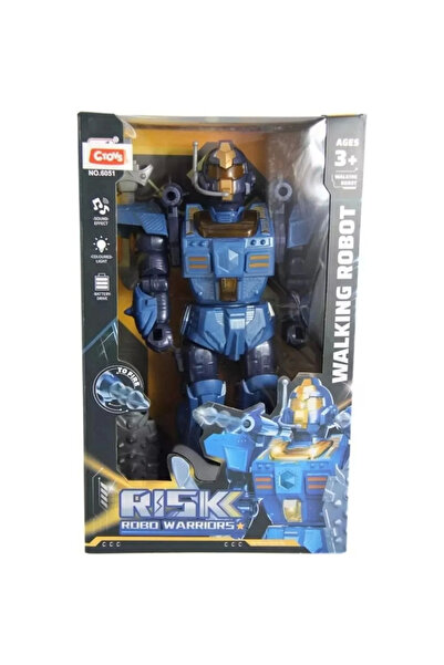 ctoy 360° Dönerek Hareket Eden Işıklı Sesli Ok Atan Robot