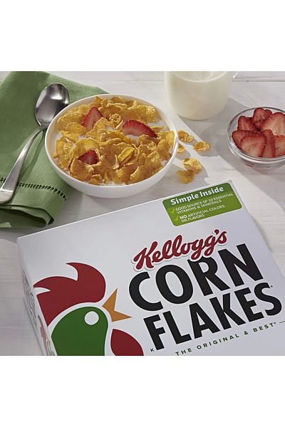 Corn Flakes The Original & Best Cereal Konflakes 340 Gr