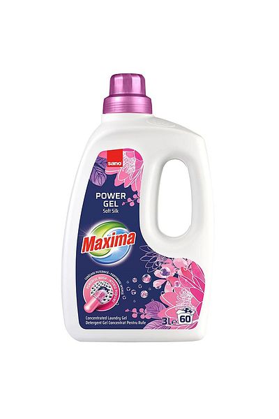 Sano Soft Silk Concentrated Laundry Gel Detergent, 60 Washes, 3 L