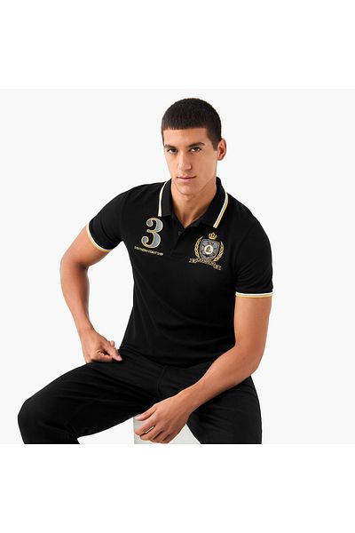 FAV Logo Embroidered Polo T-shirt