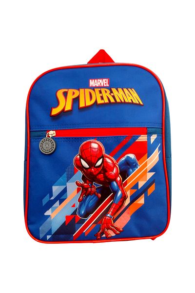 SPIDERMAN Backpack with one main compartment and pocket, 30x8x23 cm, multicolor, Spiderman, Marvel