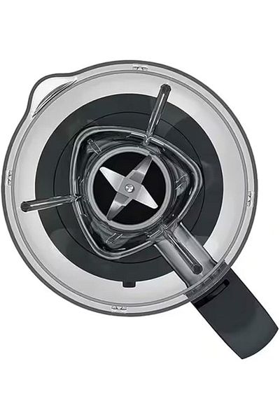 Braun خلاط كهربائي، 800 واط، سعة 2 لتر، سرعات متغيرة، ملحق مفرمة، ملحق مطحنة، JB3123WH