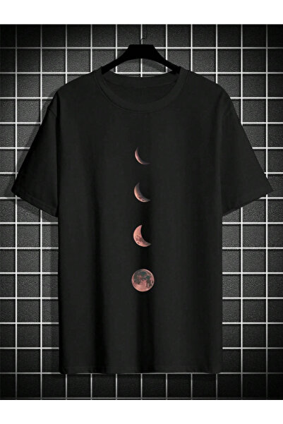 Revasser Unisex Ανδρικό/Γυναικείο μπλουζάκι με ειδική στάμπα, υπερμεγέθη, βαμ...