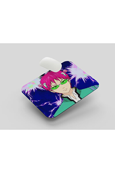 Akumastik Saiki Kusuo no Psi-nan Mousepad 22x18 - Mousepad anime