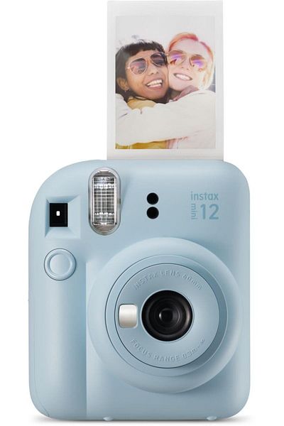 Fujifilm instax mini 12 instant camera - pastel blue