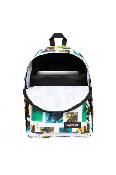 Eastpak Out Of Office City Bay White Medium Backpack with laptop protection