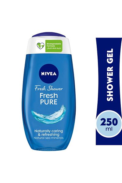 NIVEA Pure Fresh Shower Gel 250 ml