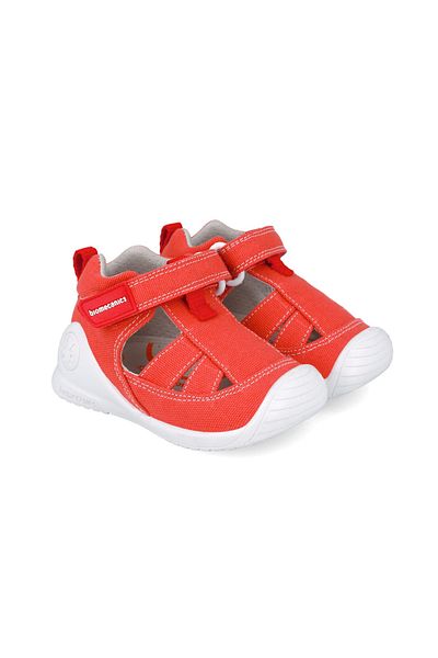 BIOMECANICS Biomecanics First Steps Sandals for Children 252188, red
