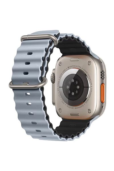 Generic Ocean Band Compatiable with Apple Watch Ultra 2 Band 49mm,Women Men Sport Outdoor Silicone Strap