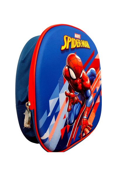 SPIDERMAN 3D kindergarten backpack, 30x10x25 cm, adjustable and reinforced straps, multicolor, Spiderman