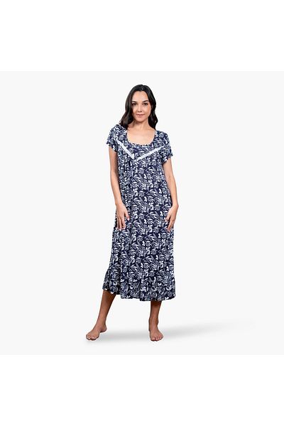 Aadaraya Printed Night Gown