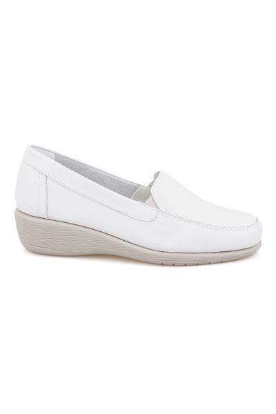 Desa Γυναικεία Λευκά DesaComfort Δερμάτινα Casual Παπούτσια