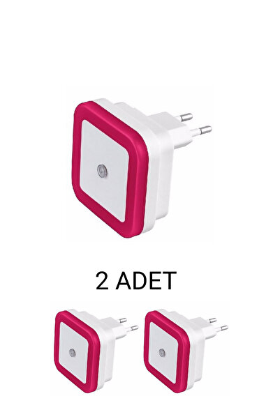 Cata CT-9500 Fotoselli Led Gece Lambası 1W Pembe - 2 li Paket
