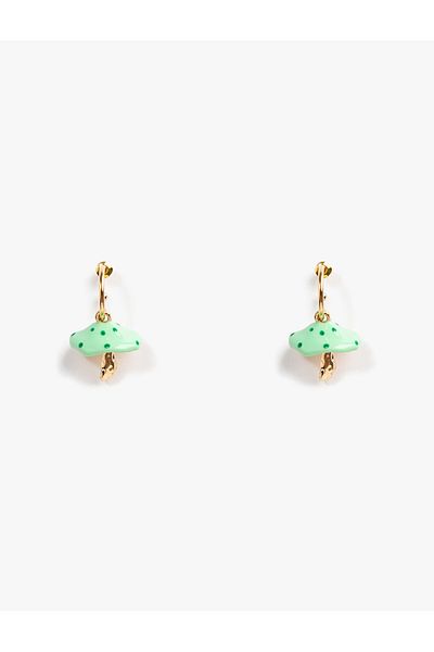 Koton Mushroom Shaped Dangle Earrings