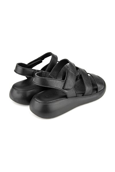 Muya Braska 35253 Genuine Leather Women's Sandals