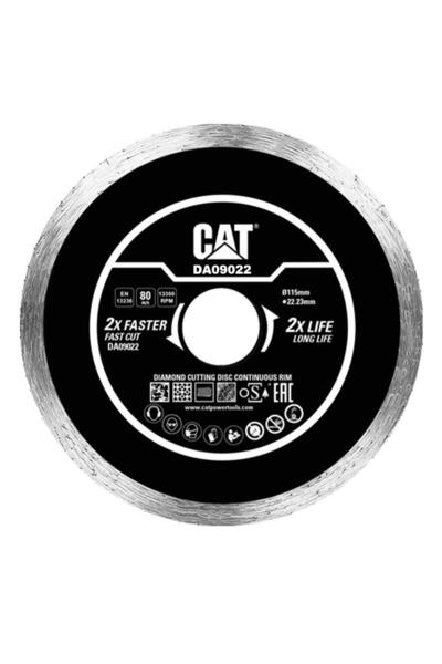 Cat DA09022 115mm Profesyonel Fayans, Seramik, Mermer Elmas Kesme Diski (Süre...