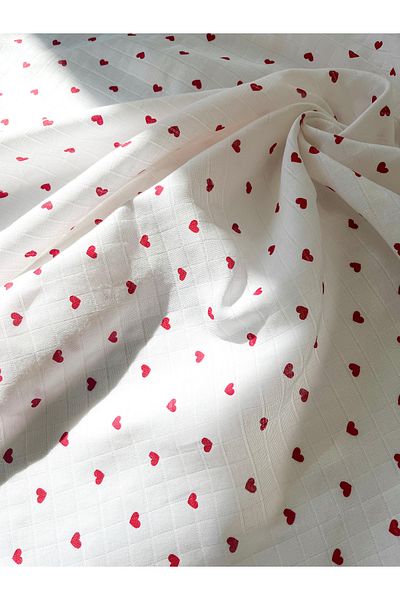 COOLMINIES Muslin Newborn Baby Blanket - 100% Cotton, 80*90 cm, Multi-Purpose Blanket