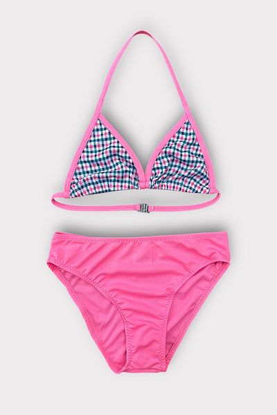 Nilmay mayo Girl's Skirted Bikini Set