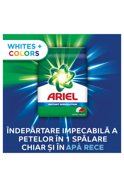 Ariel Mountain Spring Powder Laundry Detergent, 3 Kg, 40 Washes