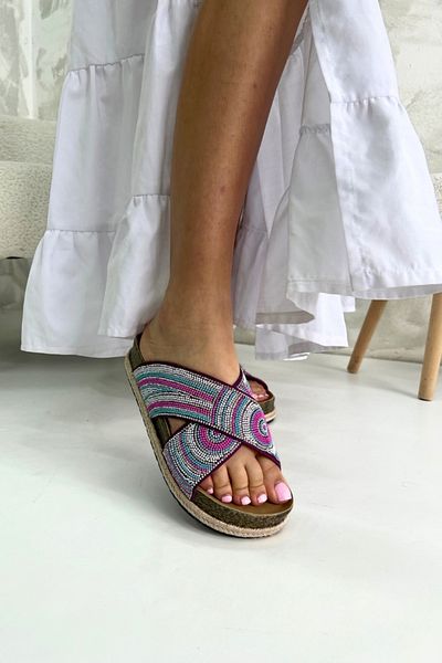 inizio Ροζ Μπλε Πέτρα AnatomyK Γυναικείες Παντόφλες EW7037