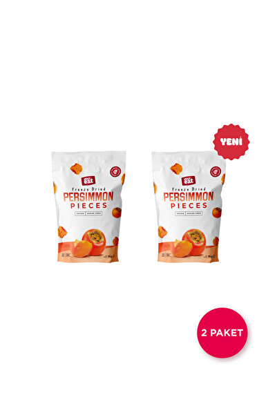 EverEat Cennet Hurması Kuru Meyve Cipsi 30 G X 2 Adet Dondurularak Kurutulmuş...