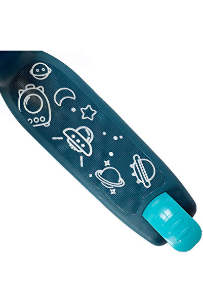 ACTION ONE Prime scooter with lights and music, green