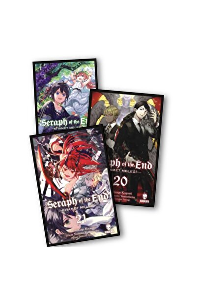 Kurukafa Yayınları Seraph of The End - Kıyamet Meleği 19-20-21. Ciltler Manga...