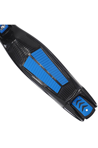 ACTION ONE Wander scooter with light-up wheels, headlights and music, blue