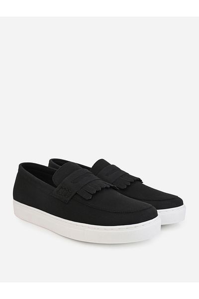 Styli Suede Look Fringe Detail Casual Shoes