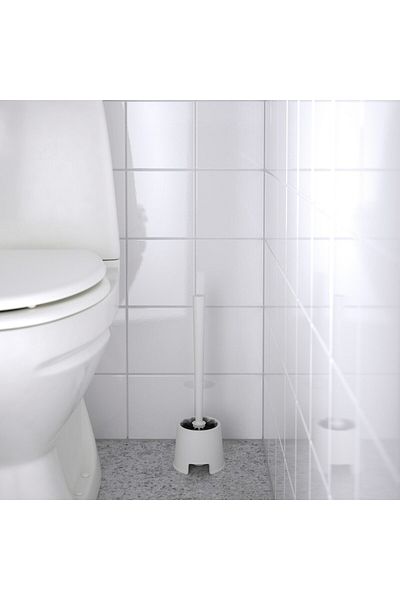 IKEA Toilet Brush Holder White 37cm
