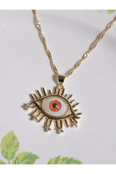 Reorah Collection All Eyes on You Necklace-Large Eye Necklace
