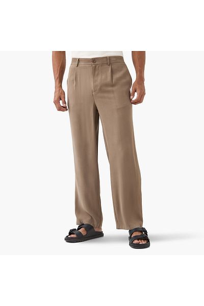 Iconic Iconic Flexi Waist Trousers with Pockets