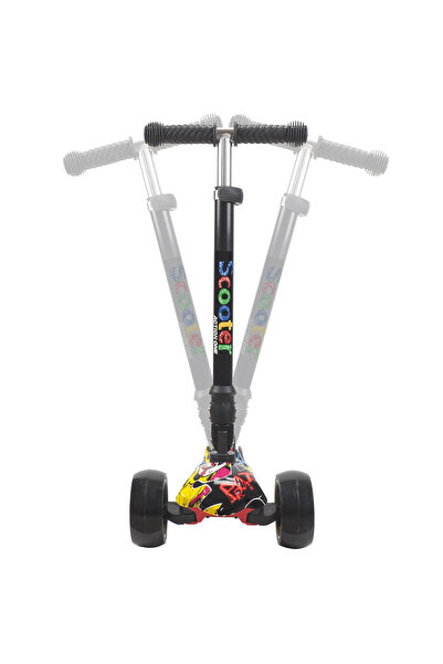 ACTION ONE Rider Street scooter, with bright and wide wheels