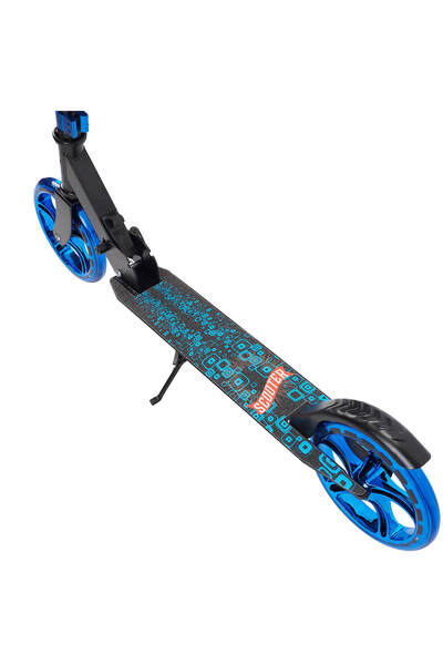 ACTION ONE Folding Electric Scooter Blue, with jack, 200 mm wheels