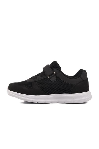 WALKWAY Pantofi sport unisex cu velcro alb negru 616 G