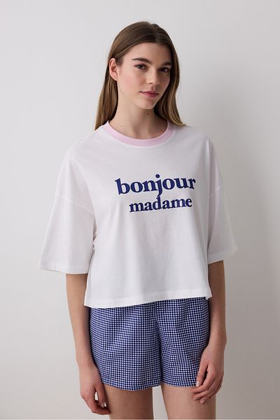Penti Koszulka Bonjour w kolorze piżamy