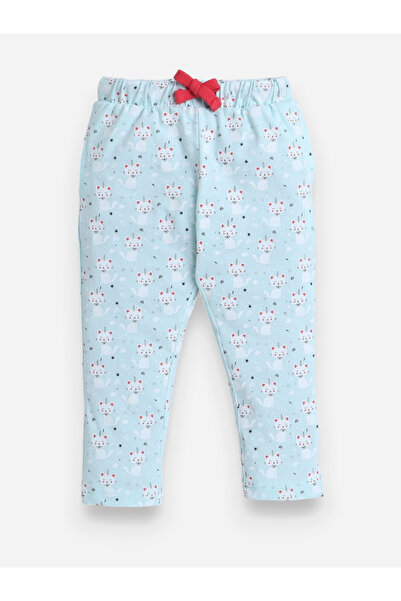 Victor and Jane By Styli All-Over Printed Cotton T-Shirt and Pyjama Set