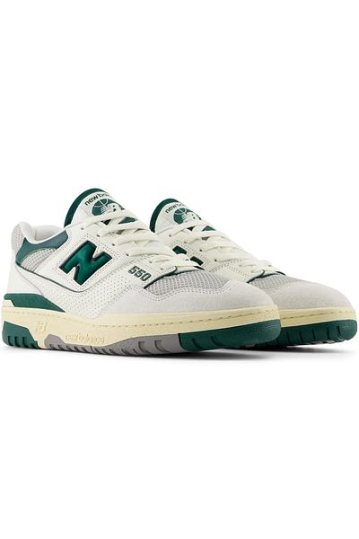 New Balance Λευκά παπούτσια unisex bb550cpe New Balance