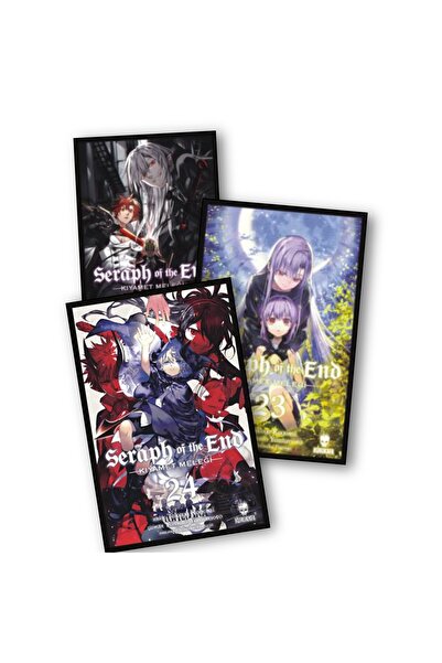 Kurukafa Yayınları Seraph of The End - Kıyamet Meleği 22-23-24. Ciltler Manga...