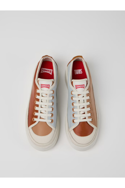 CAMPER Twins Çok Renkli Deri Kadın Sneaker