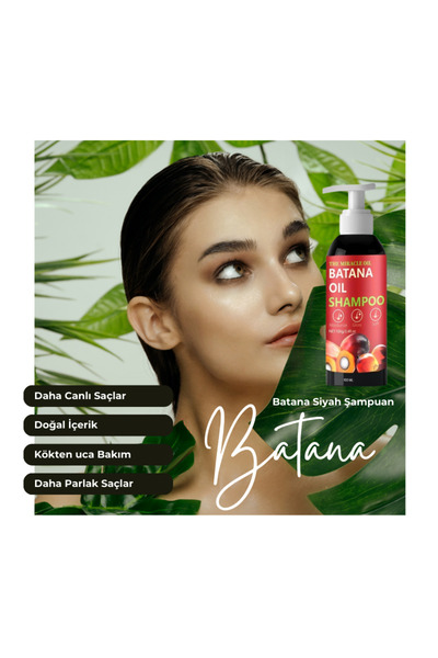 Batana Oil Batana Yağı Şampuanı Hızlı Saç Uzatma Şampuanı